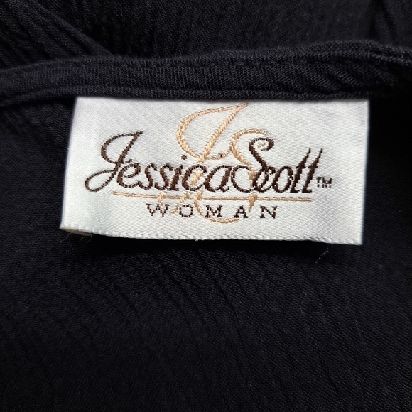Vintage Jessica Scott Blouse With Tie Knot - Picture 5 of 5